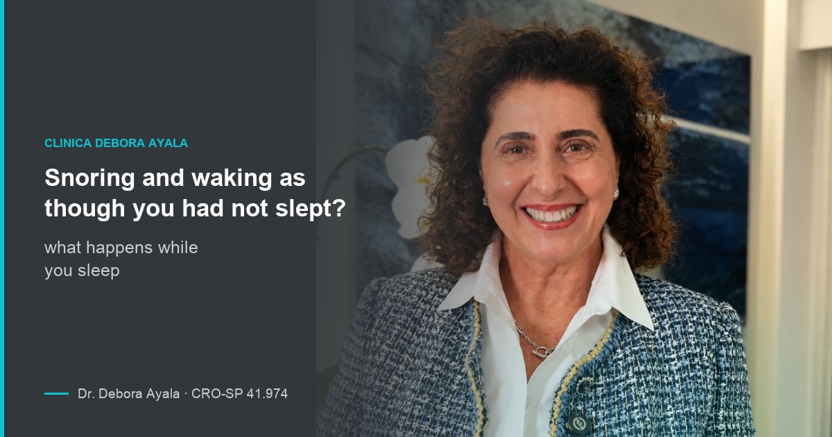 Snoring and waking as though you had not slept?